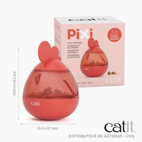 Distributeur de gâteries Catit PIXI, coq Supply