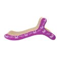 Griffoir Catit Style avec herbe à chats, forme de fauteuil, motif Butterfly violet Supply