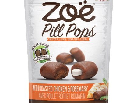 Régals Pill Pops Zoë, Poulet rôti avec romarin, 100 g (3,5 oz) Hot on Sale