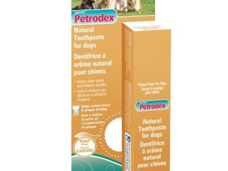 Dentifrice naturel Petrodex pour chiens, 70 g Online now