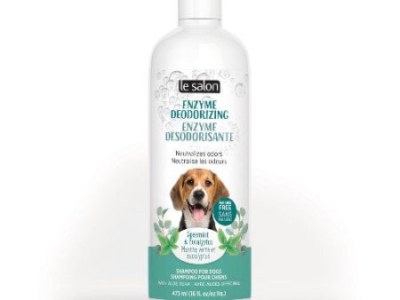 Shampoing Le Salon avec enzyme désodorisante pour chiens, 473 ml (16 oz) Supply