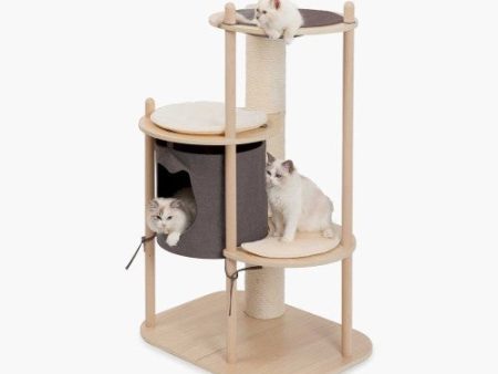 Arbre à chat Catit Vesper, moyen, 72 x 57,5 x 124,5 cm (28,3 x 22,6 x 49 po) Online