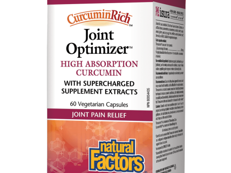 Joint Optimizer High Absorption Curcumin, CurcuminRich™ Vegetarian Capsules Fashion