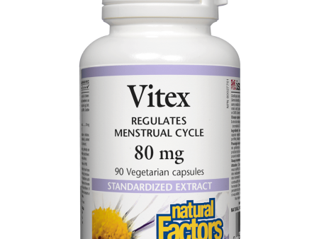 Vitex Standardized Extract 80 mg  Vegetarian Capsules For Discount