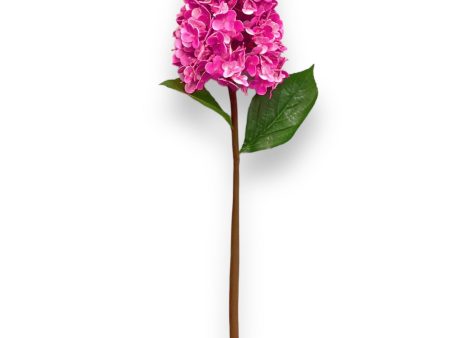 32.5  Real Touch Cone Hydrangea Spray  ( FSH206-Fuchsia ) Hot on Sale