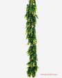 6  Plastic Eucalyptus Garland ( PEG101-Green Yellow ) Online Hot Sale