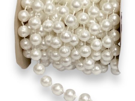 12mm Pearl Ribbon ( 2090-White ) Online Sale