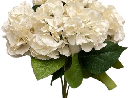 18  Silk Pongee Hydrangea Bush ( INT001-New Beige ) Sale