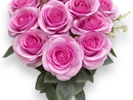 17   Open Rose Bush ( INT663-Lavender ) Online