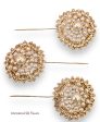 2.25   Rhinestone Crown Pin ( 4891-Gold ) Online Sale