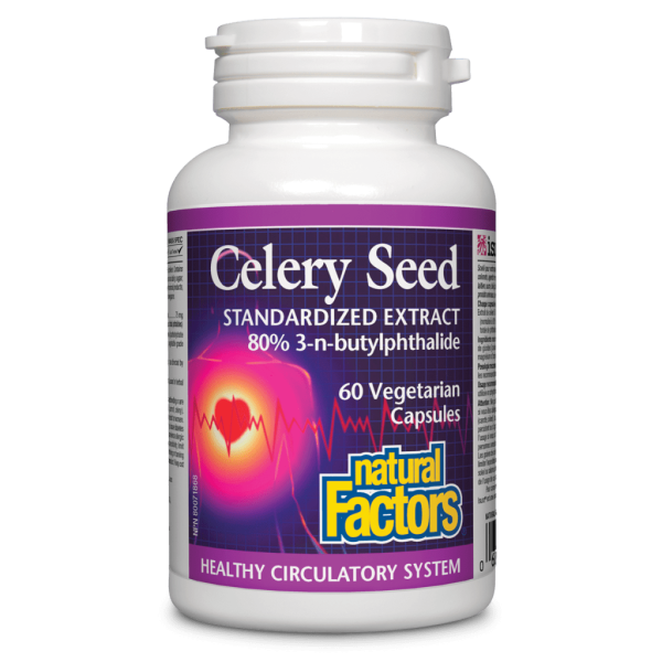 Celery Seed Standardized Extract 85% 3nB  Vegetarian Capsules Online