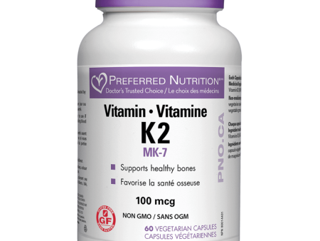 Vitamin K2 100mcg Vegetarian Capsules Sale