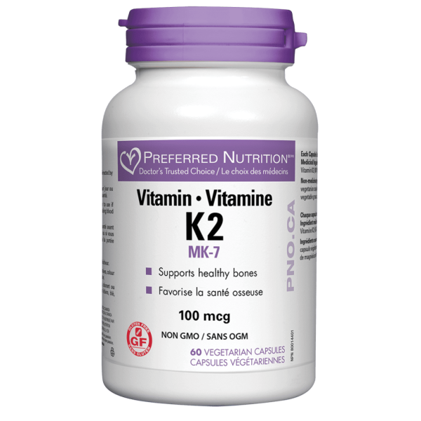 Vitamin K2 100mcg Vegetarian Capsules Sale