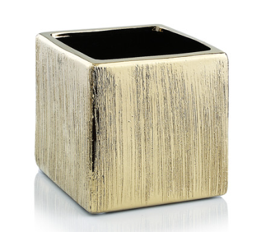 3.75   Textured Ceramic Square Cube ( CSQ0404-GX ) Online now