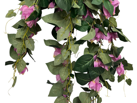 31” Faux Bougainvillea Hanging Bush ( INT6331-Lavander ) Online now