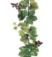 6  Faux Grape Leaf Garland ( PGW023-GR ) Hot on Sale