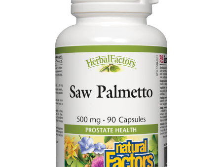 Saw Palmetto 500 mg, HerbalFactors® Capsules For Discount