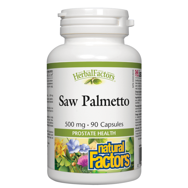 Saw Palmetto 500 mg, HerbalFactors® Capsules For Discount