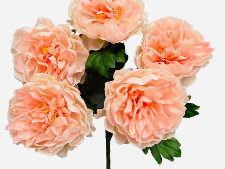 20   Faux Peony Bush ( TY4947-Peach Pink  ) Online