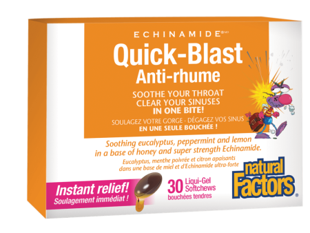 Natural Factors Quick-Blast Liquid-Gel Softchews Fashion