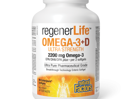 RegenerLife OMEGA-3+D Online now