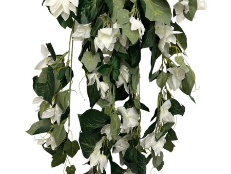 31” Faux Bougainvillea Hanging Bush ( INT6331-Cream ) For Cheap