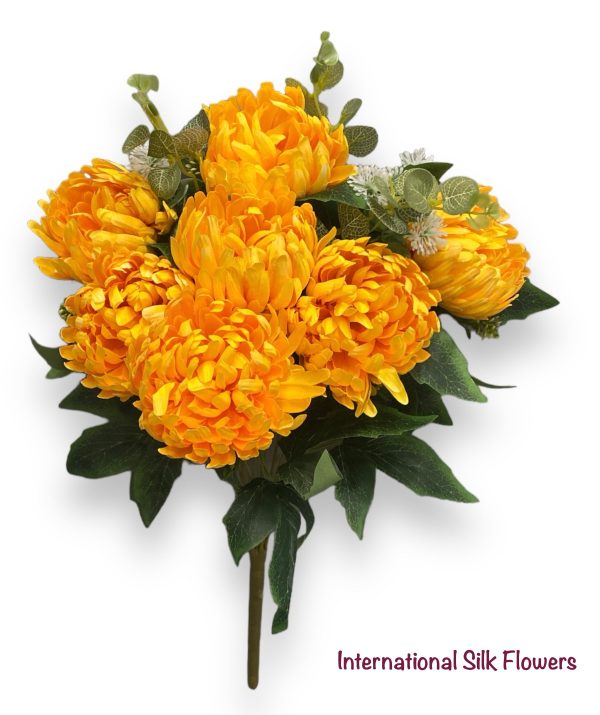 19   Mum Bush ( INT004-Yellow ) Discount