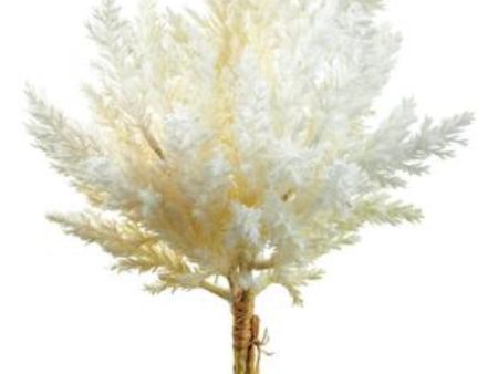 14” Faux Pampas’s Grass ( FBQ151-Ivory ) For Sale