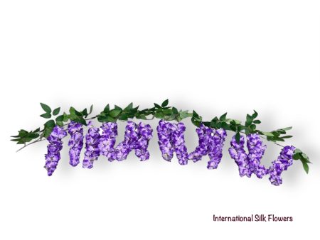 5  Wisteria Garland ( INT2305-Lilac ) Online Hot Sale