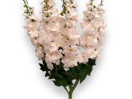 25.5  Artificial Delphinium Bush ( INT918-Beige ) For Cheap