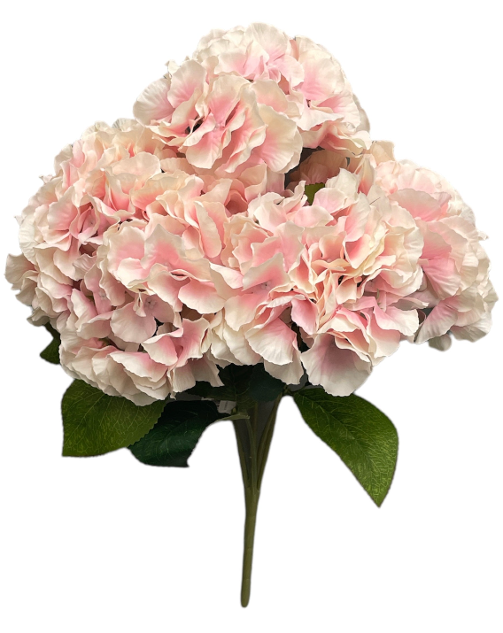 18  Silk Pongee Hydrangea Bush ( INT001-Light Pink ) Supply