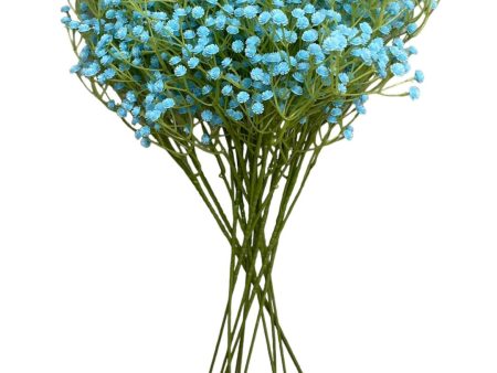 24” Faux Plastic Baby’s Breath ( SS999-Baby Blue ) INT999 For Cheap