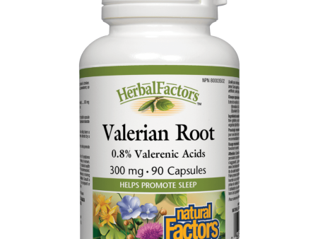 Valerian Root, HerbalFactors® 300 mg Capsules For Sale