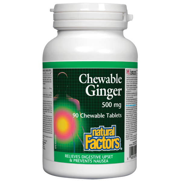 Chewable Ginger  500 mg Chewable Tablets For Sale