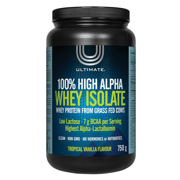 Ultimate 100% High Alpha Whey Isolate Tropical Vanilla Powder Online