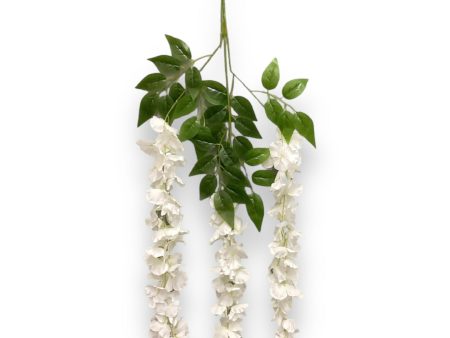 42   Hanging Wisteria ( INT1226-Cream ) Fashion