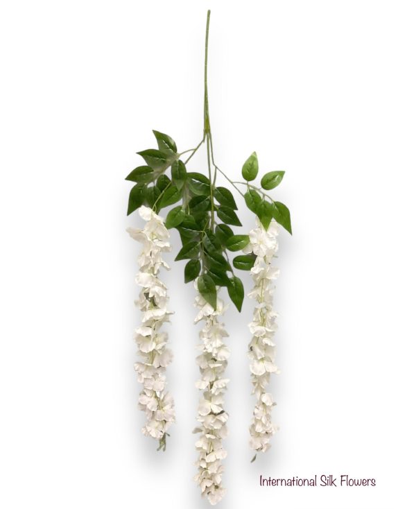 42   Hanging Wisteria ( INT1226-Cream ) Fashion