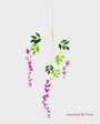 43   Hanging Wisteria ( INT5701-Fushia ) Supply