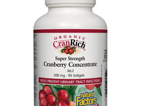 Organic CranRich® Super Strength Cranberry Concentrate 500 mg Softgels Online Sale