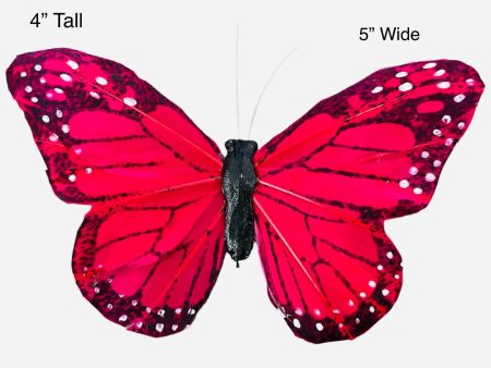 4   Butterfly ( PRBF5184-Red ) Online Hot Sale