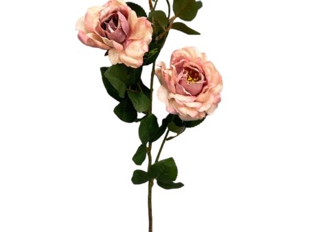 28” Silk Rose Spray ( FSR522-Mauve ) For Discount