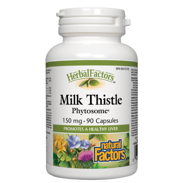 Milk Thistle Phytosome® 150 mg, HerbalFactors® Capsules on Sale