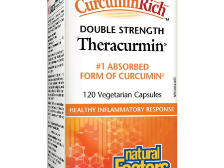 CurcuminRich™ Theracurmin® Double Strength   Vegetarian Capsules Online Sale