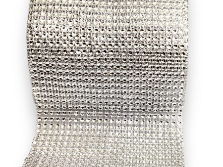 4.75   Diamonds Ribbon Bling Wrap ( 5920-Silver ) For Sale