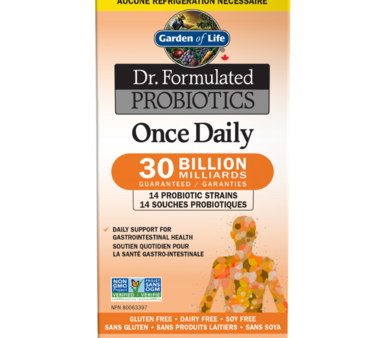 Garden of Life Dr. Formulated Probiotics Once Daily 30 Billion For Cheap