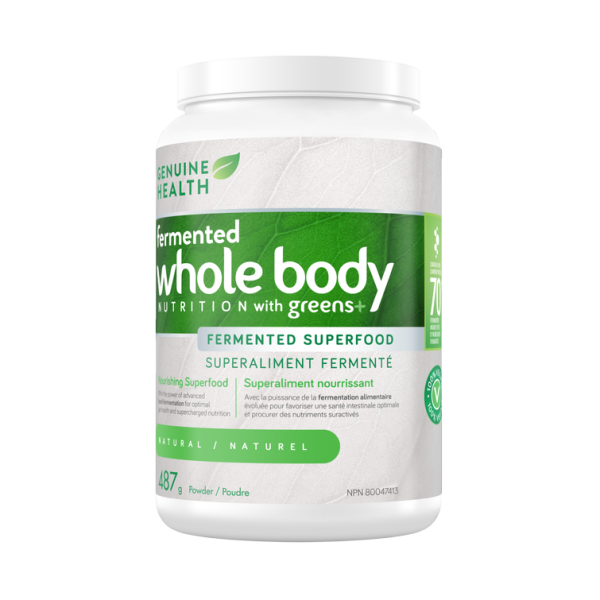 Genuine Health Fermented Whole body with Greens+ Online Hot Sale