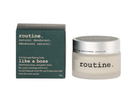 Routine Like a Boss natural deodorant cream Online Hot Sale