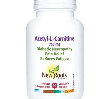 New Roots Acetyl-L-Carnitine 750 mg Supply