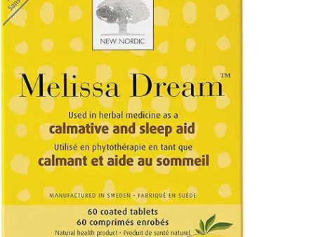 LIQUIDATION New Nordic Melissa dream coated tablets - FINAL SALE NO RETURNS*** on Sale