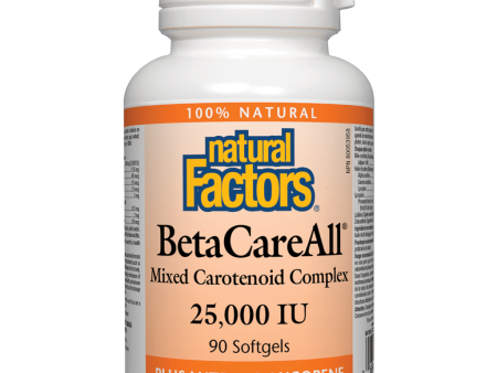 BetaCareAll®  25,000 IU Softgels For Sale